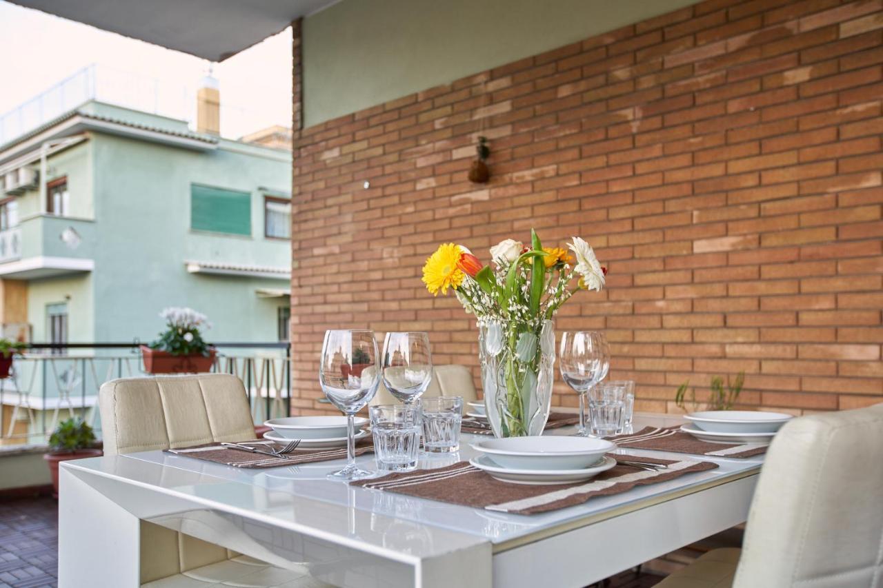 Ferienwohnung Old Fashion Pigneto - Luxurious Terrace & Comfort! Rom Exterior foto